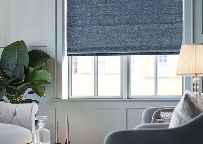 Jakarta, Blue Agate - Roman Blind - Image 5